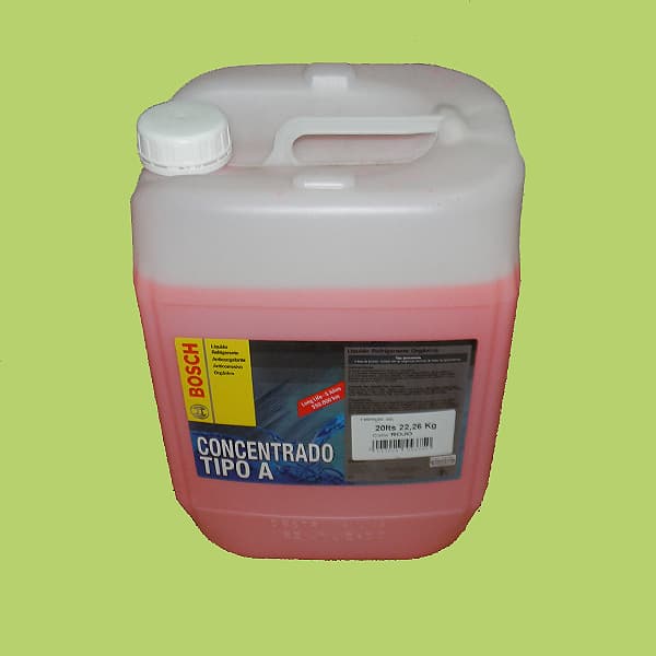 Liquido refrigerante bosch rojo 20 l.organ