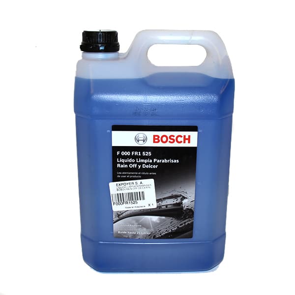 Liquido limpiaparabrisas bosch rain off deicer 5lt