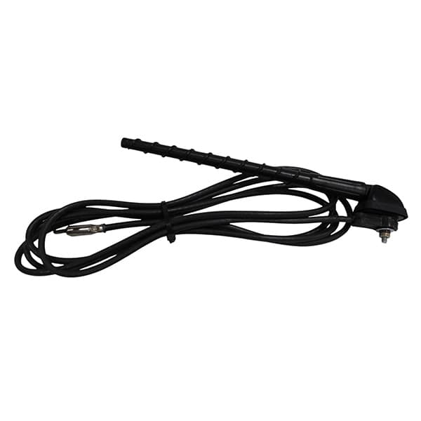 Antena techo universal base negra espiralada