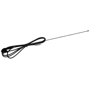 ANTENA TECHO DEL REG ACERO 70CM NEGRA