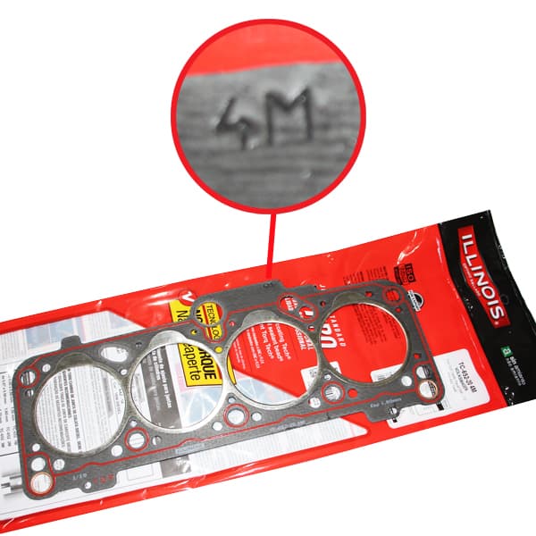 Junta tapa cilindros (1.80mm) motor 1y dsl 1.9