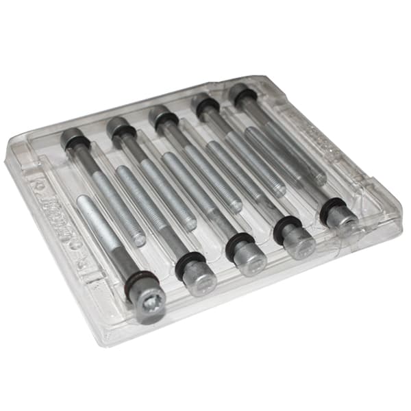 Juego bulones x10 t/cil.c/arand.(vw0119) pointer/p