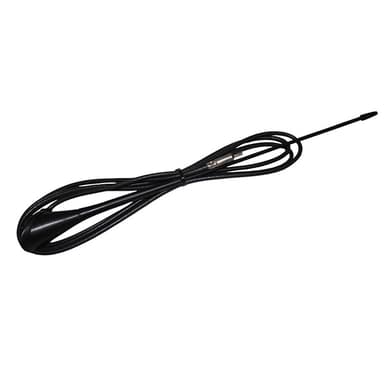 ANTENA TECHO BORA ACERO NEGRA 45CM