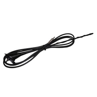 ANTENA TECHO BORA ACERO NEGRA 45CM ESPIRALADA