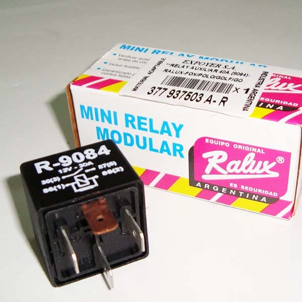 Relay auxiliar 30a.(9084) fox/polo/golf/gol