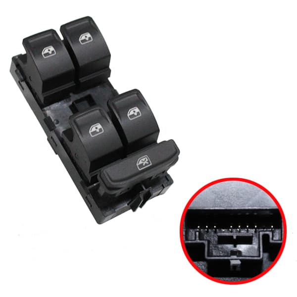Llave tecla l/cristal v0496 cuad polo/golf/amarok