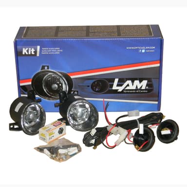 KIT FAROS AUXILIARS/REJILL GOL IV 06/ SAVEIRO06/10
