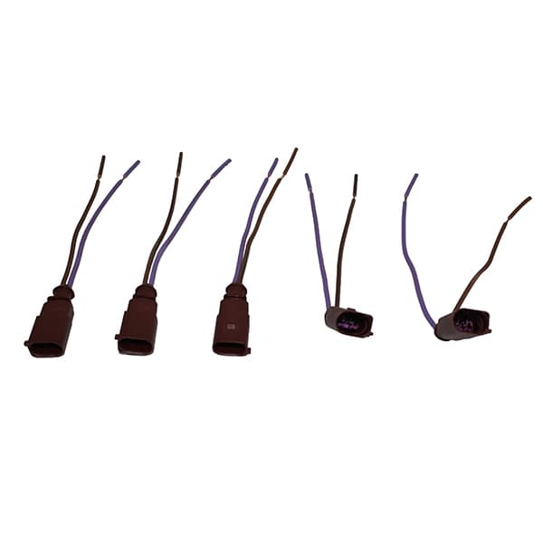 Conector compresor aire acondic vw fox.