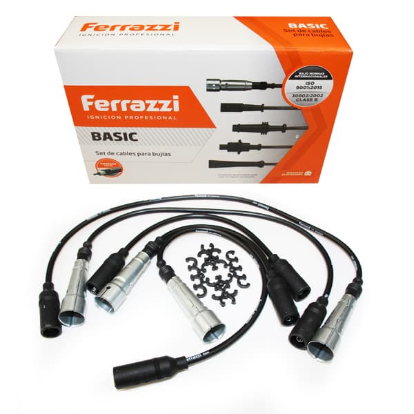 Juego cables bujia pvc ferrazzi gol gl mi 1.6-1.8