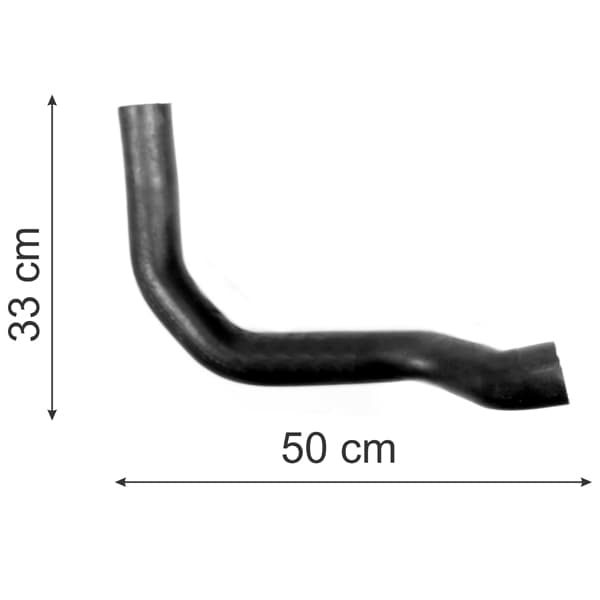 Caño goma salida intercooler -8474- ducato 2.8