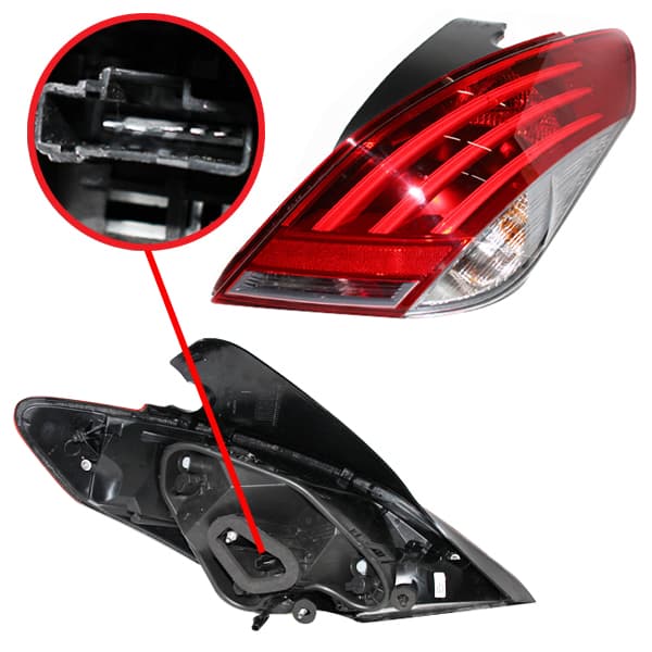 Faro trasero derecho original 308